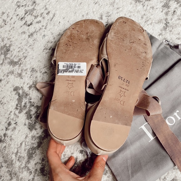 Christian DIOR runway ankle wrap sandals 38 - Picture 9 of 13